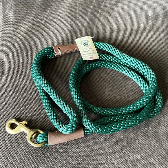 Dog Leash NWT, Green, 6 feet - Picture 2 of 2